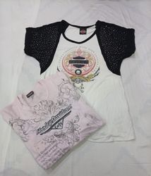 CR9568 Vintage Harley Baby Tees
