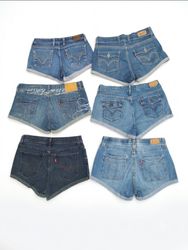 Vintage Master Curated Levi’s Denim Shorts Set(S-1..