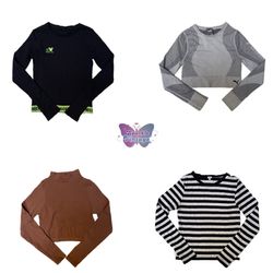 Women’s Ribbed Knit Long Sleeve Top (SV-076)