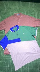 Polo collar shirts