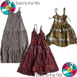 Checkered x patterned dresses-013