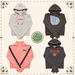 Y2K Luxe Hoodie Edit | Branded Vintage Crop Hoodie..