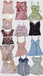 Y2K mixed tops