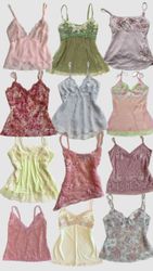 Y2K mixed tops