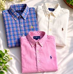 Ralph Lauren button up shirts