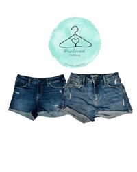 Y2K sexy denim shorts (240626-31)