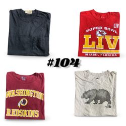 Mix Branded T-Shirts (brands) NFL , Chaps & The No..