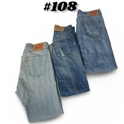 Vintage Levi's Denim Jeans (brand) Levis #108.