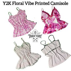 Y2K Floral Vibe Printed Camisole TY-061