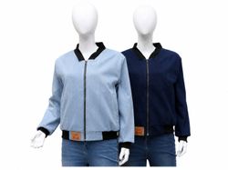 CR1872 UPCYCLED BOMBER JACKET