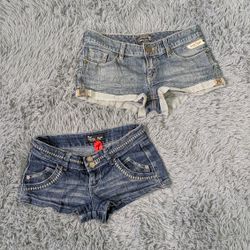 ***Y2K Micro Mini Shorts Bundle | Vintage Low Rise..
