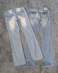 ***Y2K Embroidered Flare Jeans Bundle | Vintage Lo..