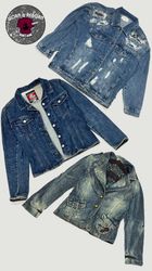 Y2k denim jackets WR1908