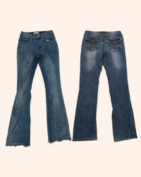 Y2K Flared Jeans (RSJ-125)
