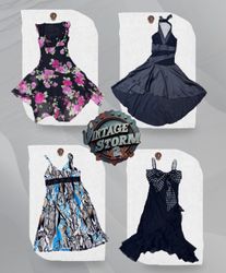 Y2K Romantic Poly Dress