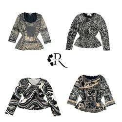 Y2K Gouchi Vibes Printed Full Sleeve Tops RW-2176