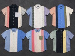 upcycle authentic Ralph Lauren  cotton shirts