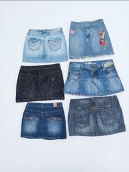 Y2k Denim mini ladies skirts (VM-42)