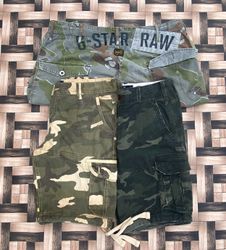 Branded and Unbranded Camo Cargo Shorts
