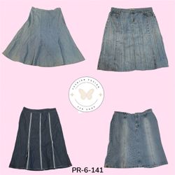 Classic Denim Long Skirt – Timeless Everyday Style..