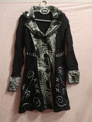 Sweater and Afghan coat