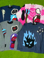 Upcycled patchwork Adidas sweatshirt & Mixed brand..