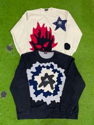Upcycled Adidas patchwork sweatshirt #34