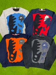 Upcycled Nike patchwork sweatshirt #39-43