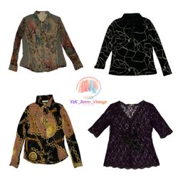 Y2K Button Down Shirts (101)