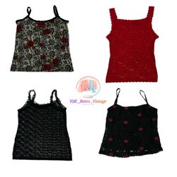 Y2K Camisole Tops (107)