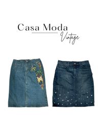 290626-3 Denim midi skirts 10 pcs
