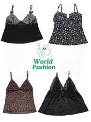 Y2k Mix and Animal print Cami top ( WF005)
