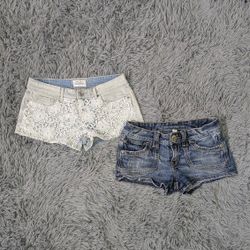 **Y2K Low Rise Hot Shorts Bundle