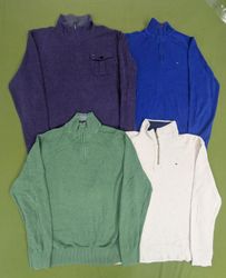 💥 RV3975 Tommy Hilfiger 1/4 Zip knitwear