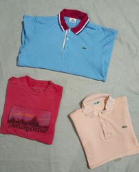 Vintage Lacoste Patagonia tshirt