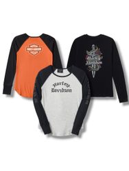 Harley Davidson women long sleeve T-Shirts