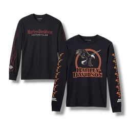 Harley Davidson man long sleeve T-Shirts