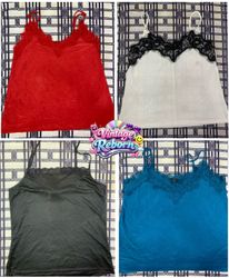 Vintage Y2K Lace Cami Bundle – Feminine Layering M..