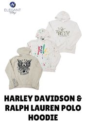 Harley Davidson & Ralph Lauren Polo Hoodies - EVM1..