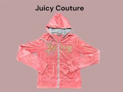 Vintage Juicy Couture Hoodie | Women’s Full Zip Sw..