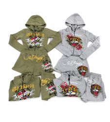 Ed hardy ladies mini sexy shorts set