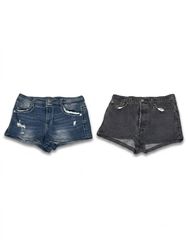 (FV-1892) Y2K Denim Shorts