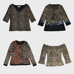 Y2K Grunge Madness Mesh Tops