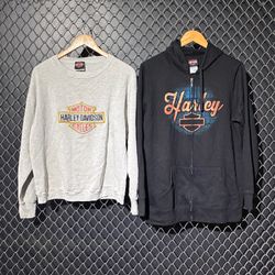 Harley Davidson sweatshirts (fnc 357)
