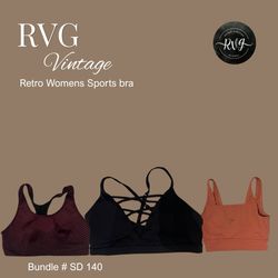 Retro Womens Sports bra