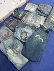 Armani printed DIESEL G star D&G printee jeans