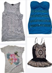 All different styles - One Haul y2k Top bundle. 🌠