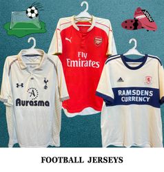 Professional Football Teams and Clubs Jerseys