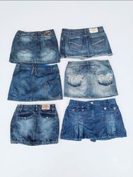 UK Summer Ready: Curated Y2K Cyber Grunge Denim Sk..