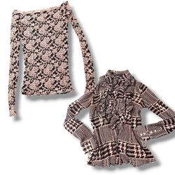 Full sleeve mesh top